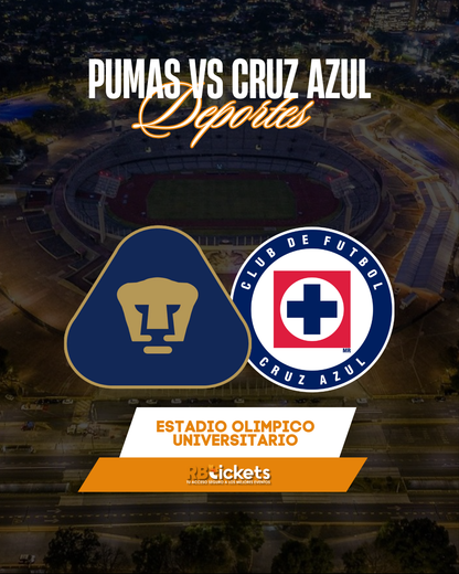 Pumas vs Cruz Azul