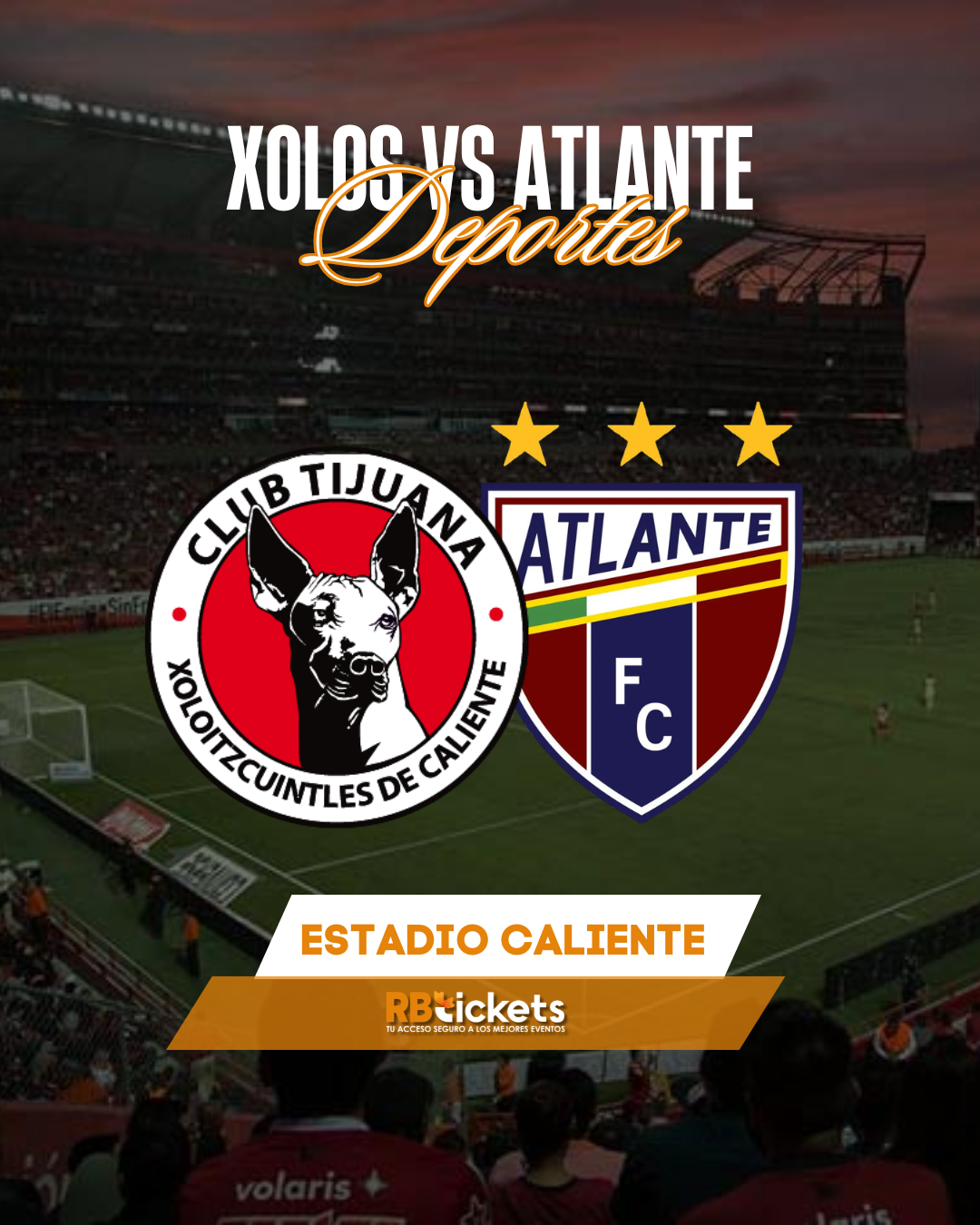 Xolos vs Atlante