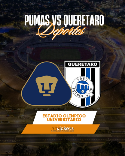 Pumas vs Querétaro