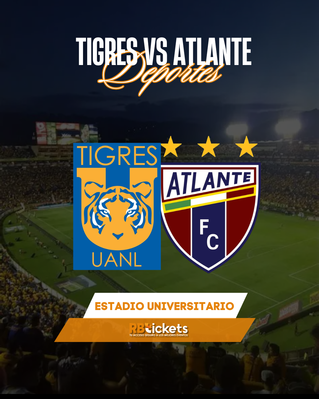 Tigres vs Atlante