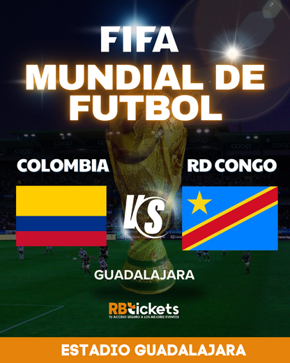 Colombia vs RD Congo